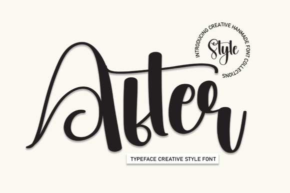 After: The Casual Handwritten Font That Feels Like a Creative Conversation