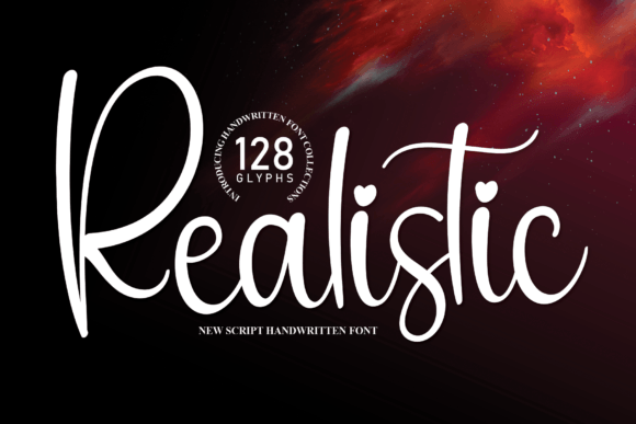 Realistic: The Cool Handwritten Font for Authentic Design
