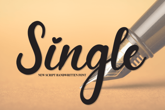 Single: A Cool and Relaxed Handwritten Font for Modern Designs
