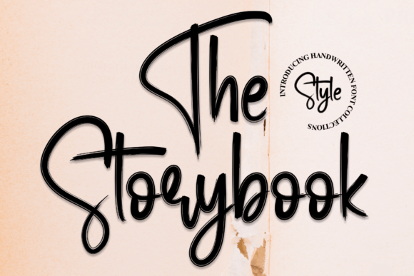 The Storybook: A Handwritten Font for Elegant Design Projects